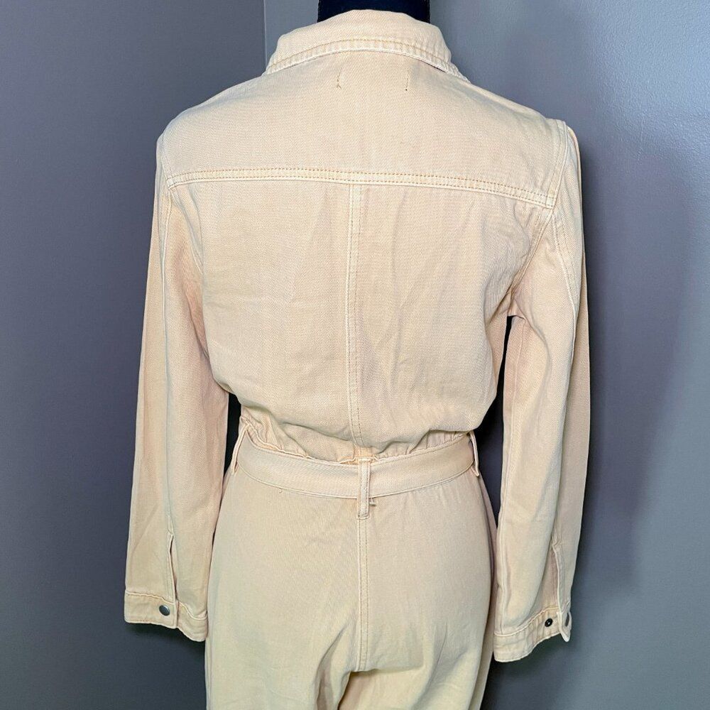 MISSGUIDED Denim Cotton Jumpsuit - Picture 6 of 8